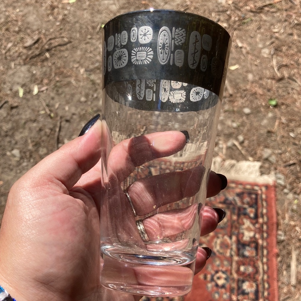 Set of 10 drinking glasses